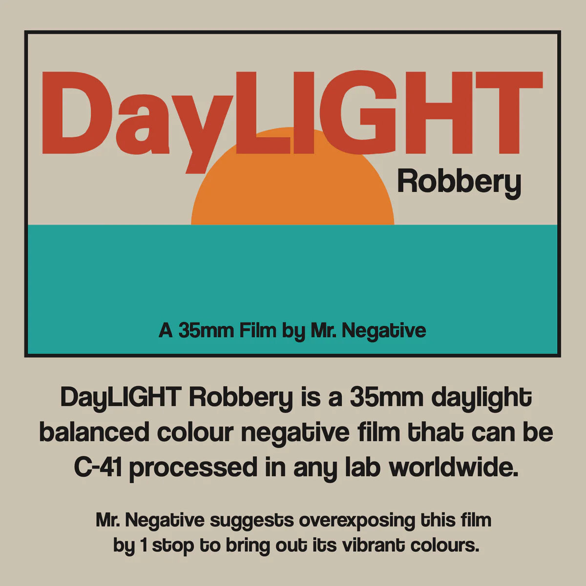 DayLIGHT Robbery 400 35mm 36 exp